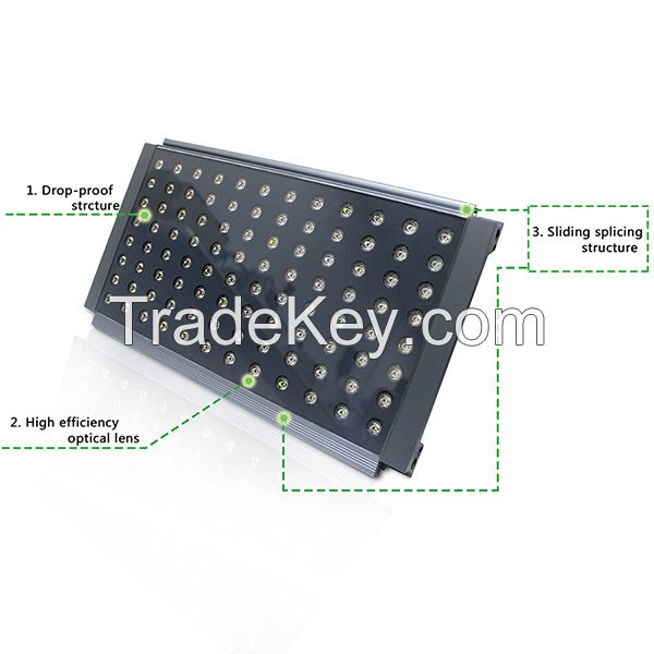 waterproof led grow lights, 3w cree chip 96X3w LED Grow Lighting with Free Craft Features--Aura Series AU002