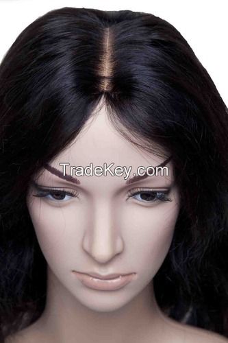 300% density Lace Front Wig Bobo Style Straight 100% Human Hair Natural Color