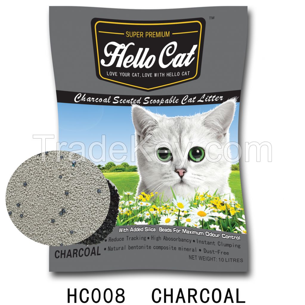 Bentonite cat litter