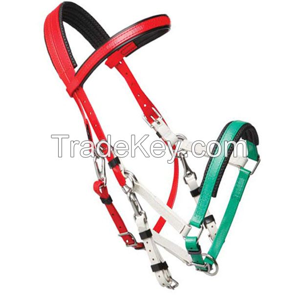 PVC horse bridle halters for horse endurance riding racing training
