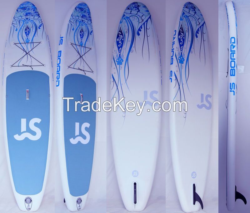 JS BOARD Jelly Fish 10'6&amp;amp;quot; 320cm inflatable SUP board paddle board water yoga board