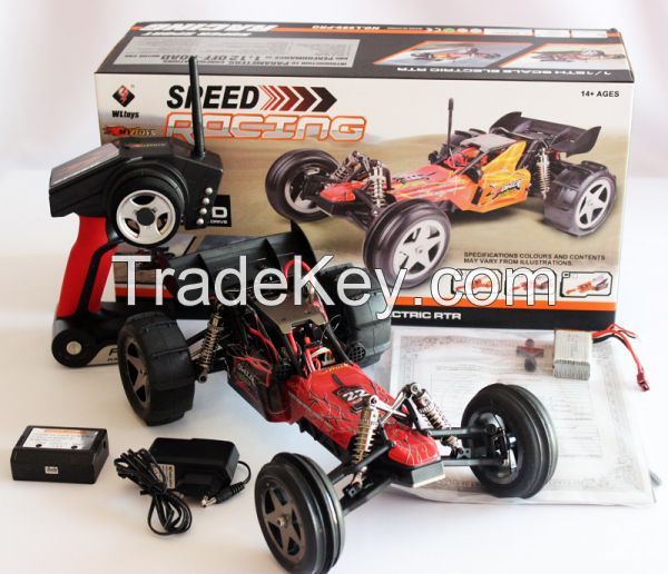High Performance Off-Road Racing Motor Car with remote control
