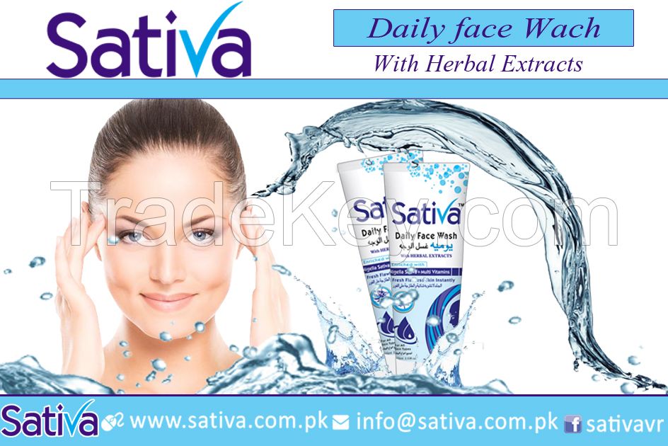 Sativa Whitening Face Wash