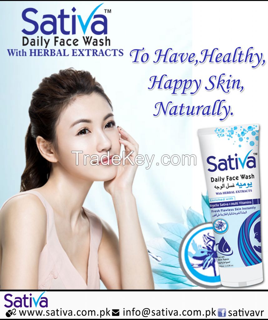 Sativa Whitening Face Wash