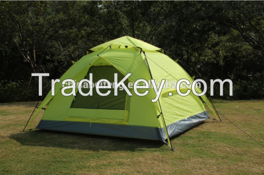 automatic 3-4 persons four seasons outdoor camping tent