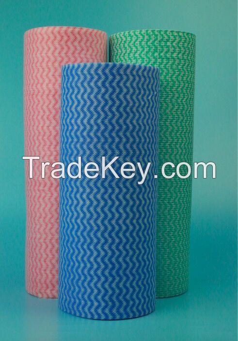 Industrial non-woven wipe