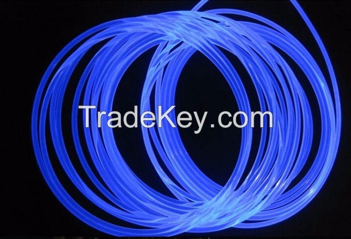 free sample side glow fiber optic for lighting