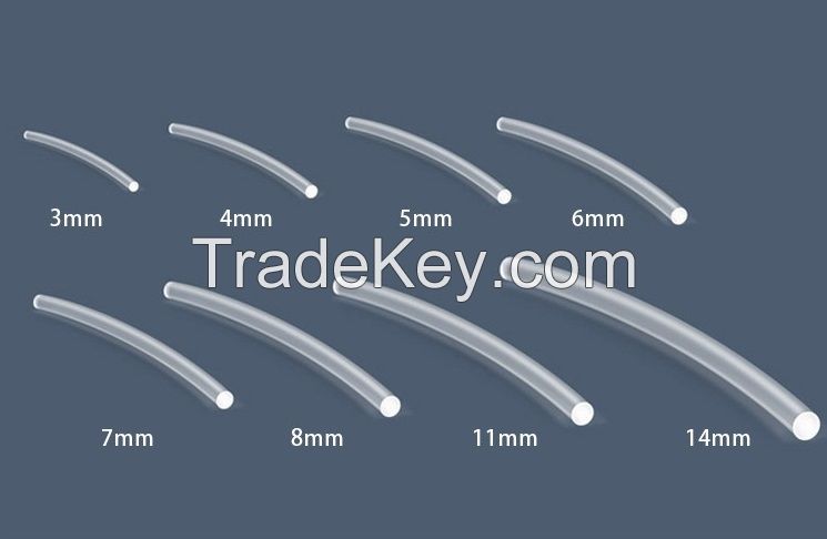 free sample Bule side  glow optical fiber for lighting 