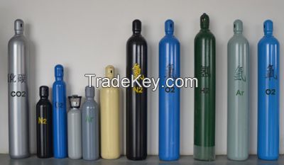 Industrial gas cylinder