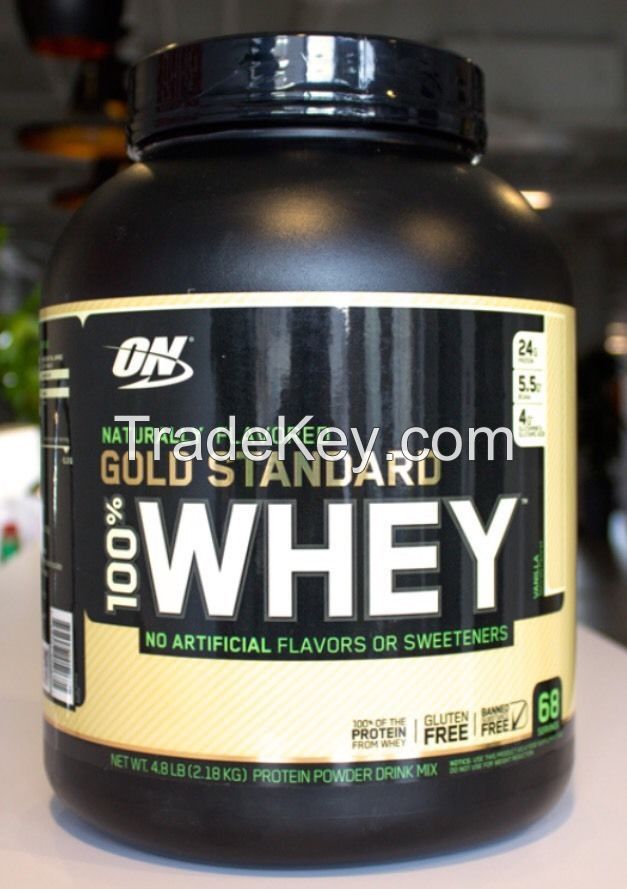 Optimum Nutrition Natural 100% WHEY Protein GOLD Standard ON, 4.8lbs.