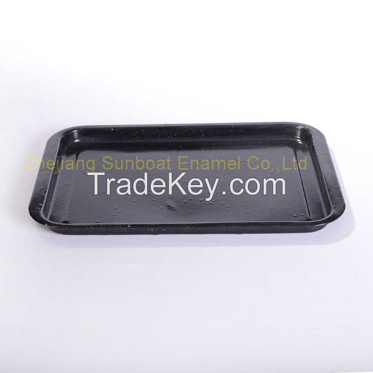 Enamel Rectangular Tray/Plate