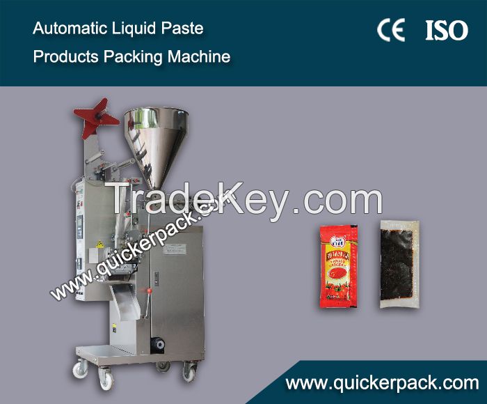 Automatic Liquid Paste Ketchup Jelly Honey Packaging Machine