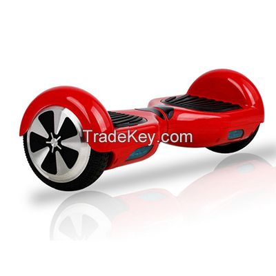 Dual Wheel Rechargeable Electric Drifting Hoverboard Scooter with LED Light