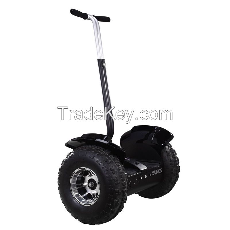 2 Motors Double Wheel Scooter/Off Road Self Balancing Standing Up Electric Scooter
