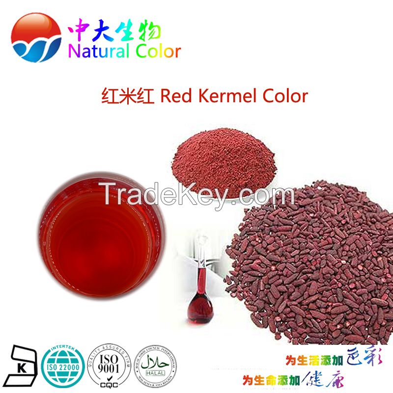natural food color red rice red pigment supplier