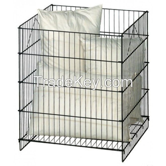 Wire dump bin basket 