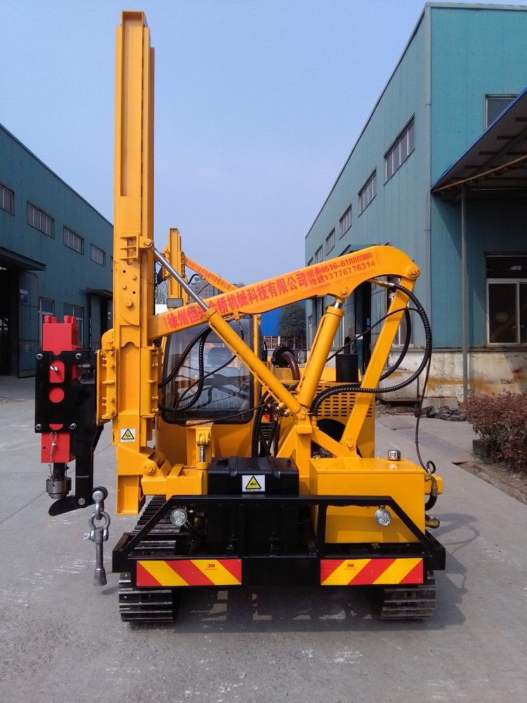 Steel Crawler Photovoltaic Pile Driver