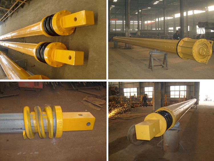 Piling construction rotary drilling rig interlocking drill pipe