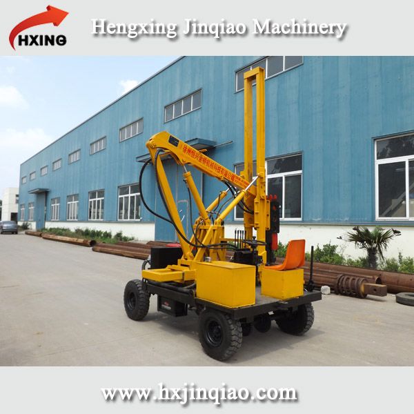 Fence installation machine extraction pile driver manufacturer