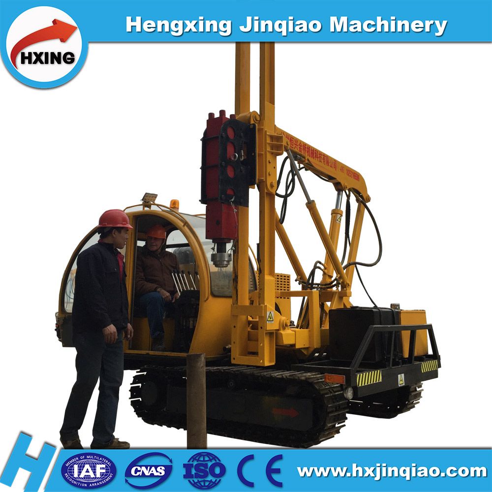 Photovoltaic mounting system installation ground screw solar pile driver