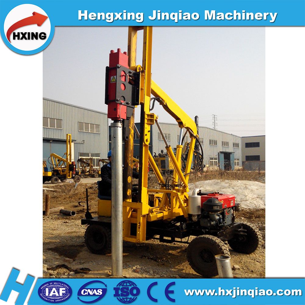 Pile Foundation Machinery Small Hydraulic Pile Driver