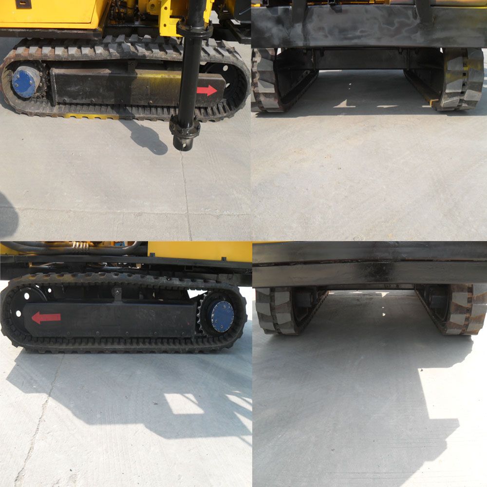Crawler Pile Driver Highway Guardrail Maintenance