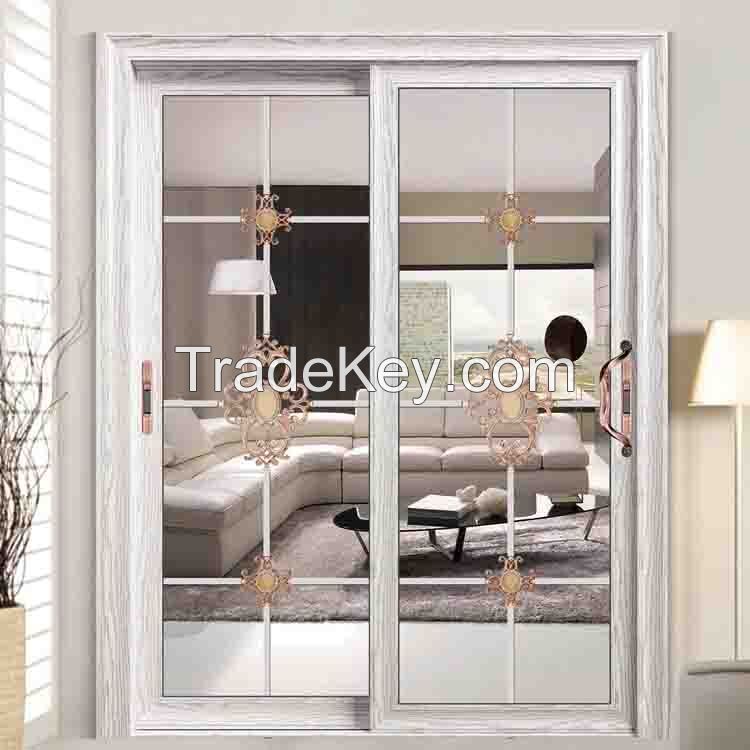 Cheap Aluminum Frame Bifold Glass Windows/Folding Glass Doors