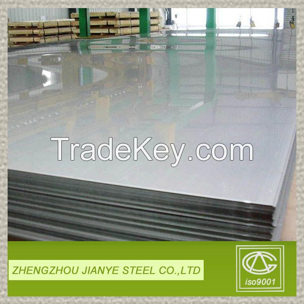 Cold rolled AISI ASTM 2B BA 8K mirror 304 304L 316 201 430 410 stainless steel sheet plate