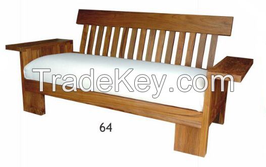 Teak wood furniture living room set