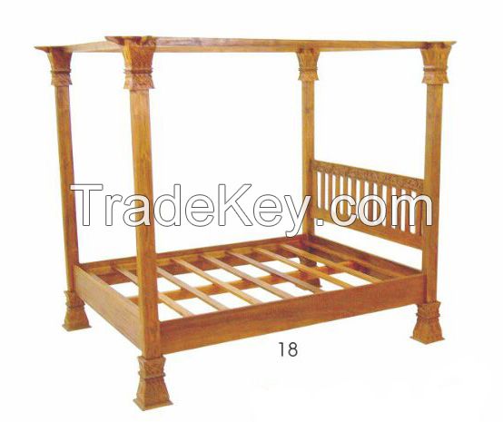 Teak wood furniture Bedroom set