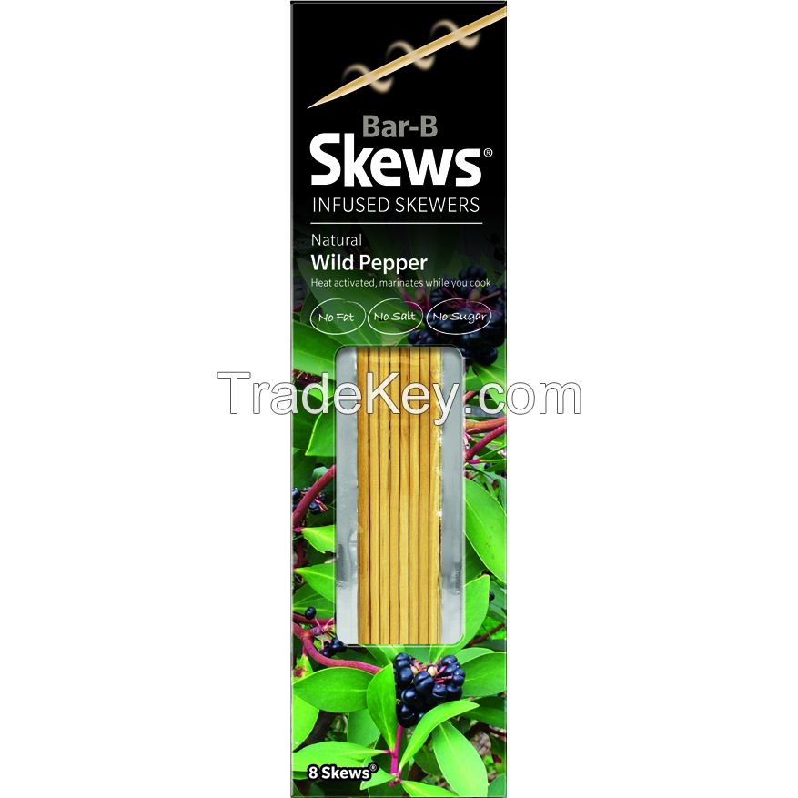 Wild Pepper Skews