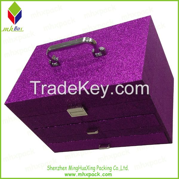 Luxury Rigid Cardboard Cosmetic Box Display Packaging
