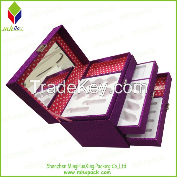 Luxury Rigid Cardboard Cosmetic Box Display Packaging