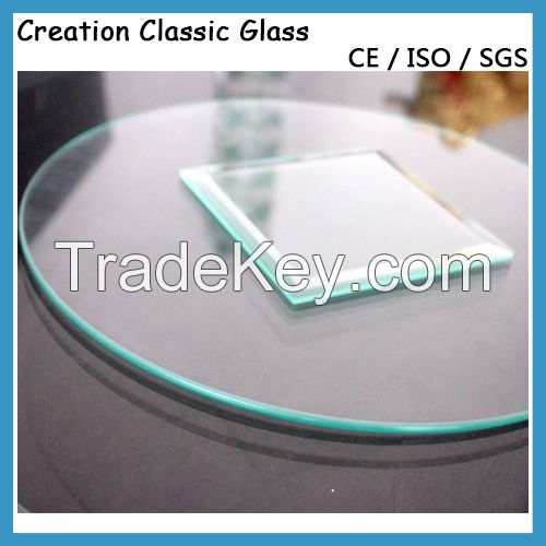 3-10mm Flat Tempered Glass for Stairs (with ISO/Ce/SGS Certificate)