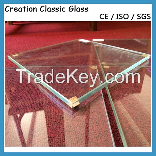 3.2mm 3mm Tempered Ultra Clear Solar Glass with En12150