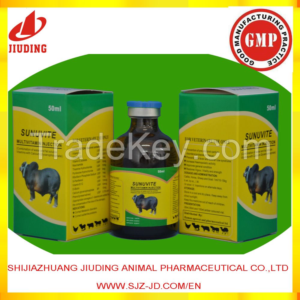 Hot sale veterinary medicine multivitamin injection 