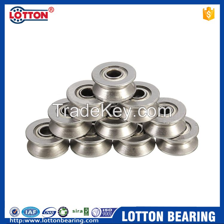 3/16" RM1-2RS V groove guide sealed bearing