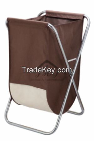 X-Frame Laundry Hamper W/ Canvas Bag