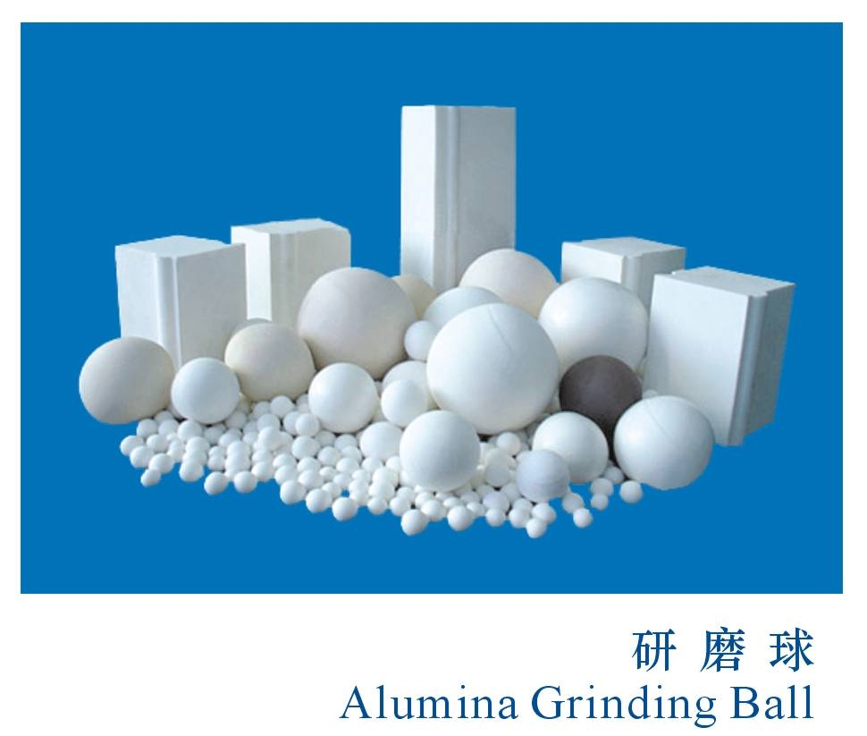 Alumina grinding balls