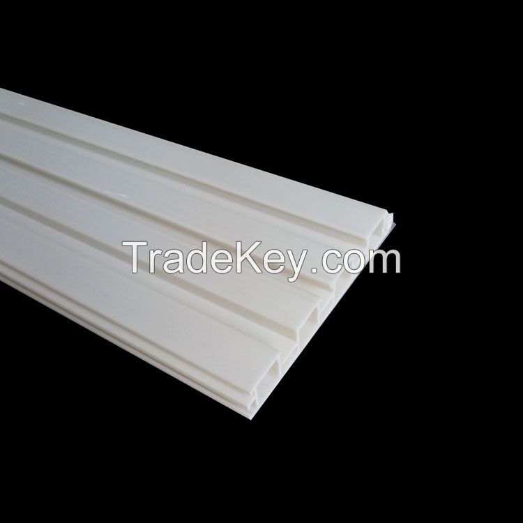 Brushed aluminum kitchen PVC skirting board