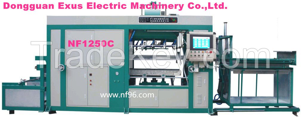 Automatic Blister Packs/Plastic Tray/ Thermoformed Packaging/Blister Cards/Food Packaging Vacuum Thermo Forming Machine