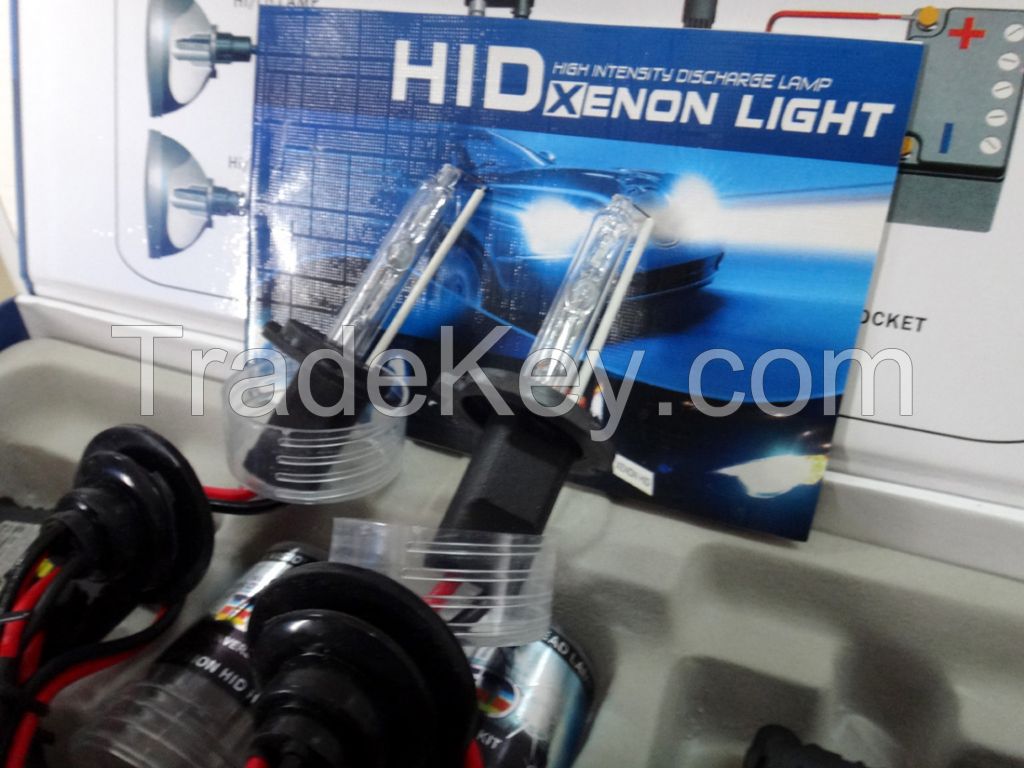 AC 35W H7 6000k HID conversation kit with slim ballast and color packing