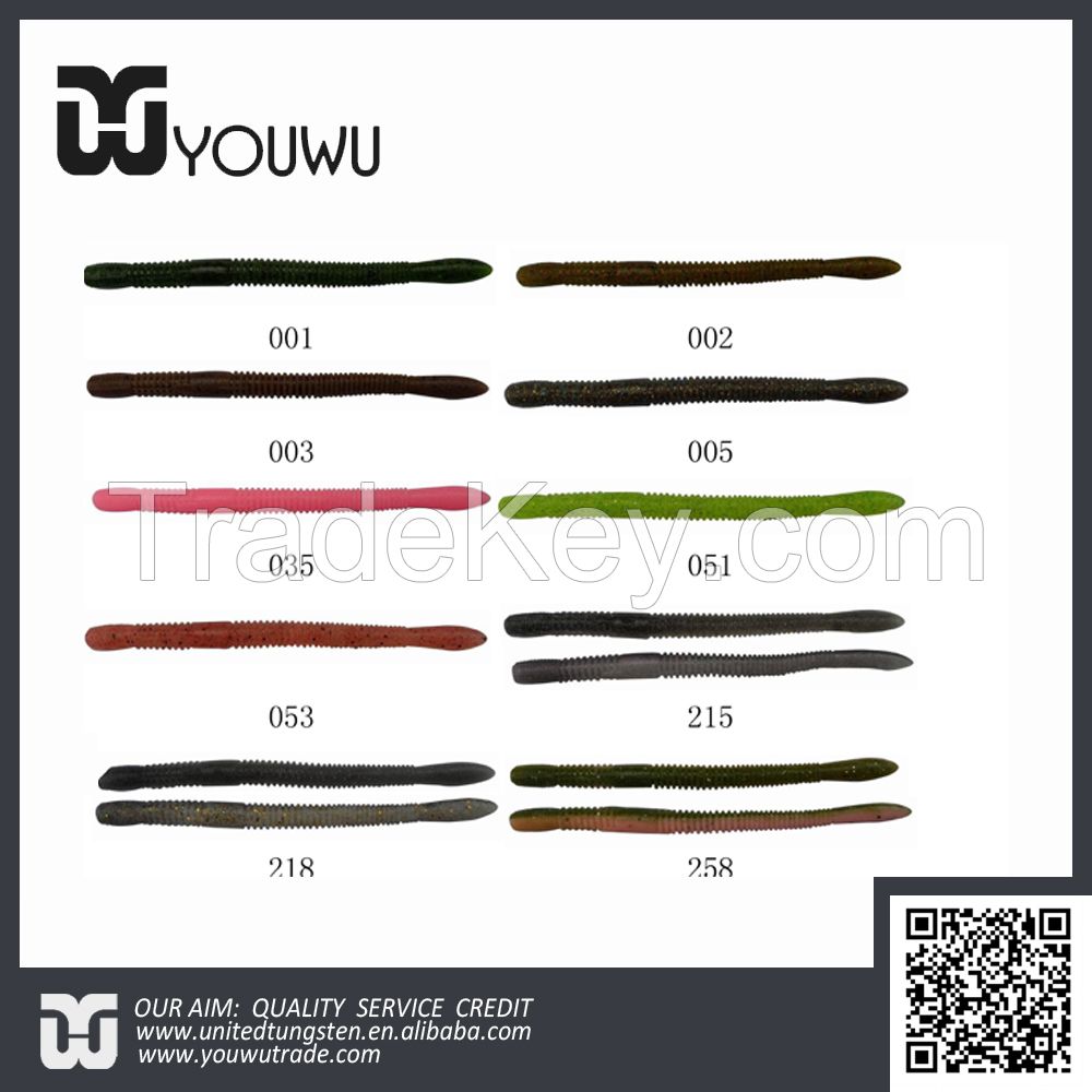 Hot sale soft fishing lure pvc soft lure