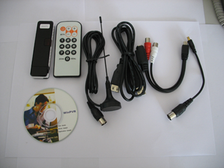 USB 2.0 worldwide Analog TV tuner stick