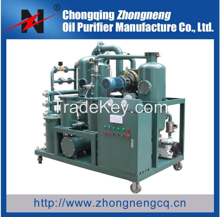 ZYD-I double stage vacuum insulating oil regeneration purifier