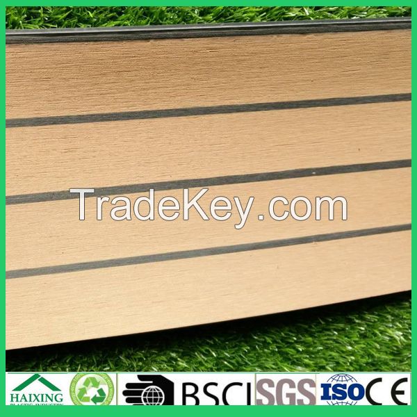 synthetic teak wood decking marine soft PVC for boat yacht