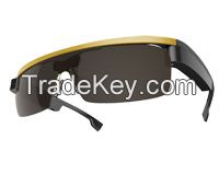 Sports SunGlasses remote on live SeeU smart glasses with App sharing
