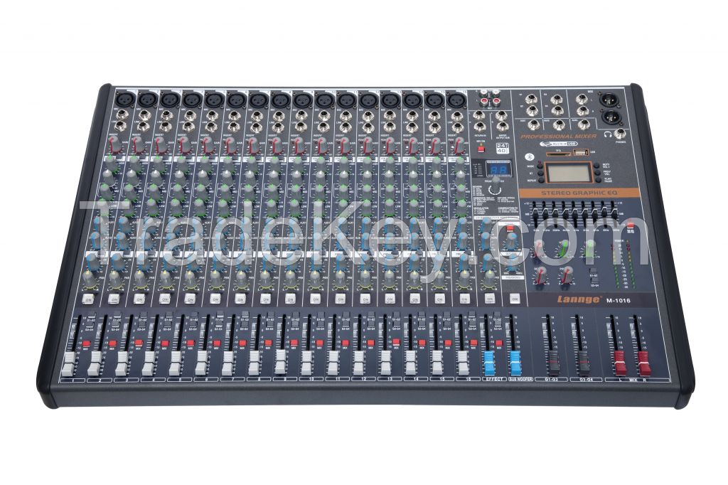 16 Channels Professional Mixing Console