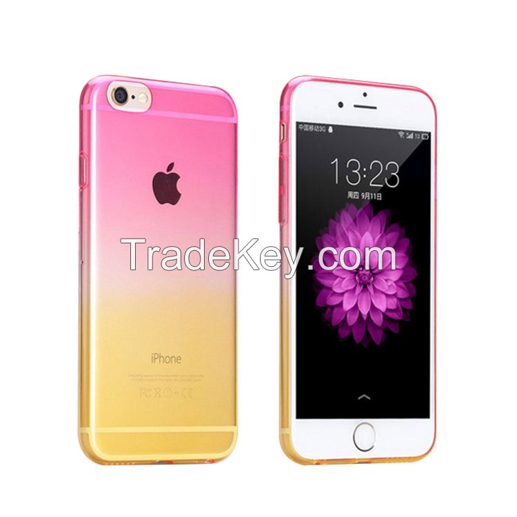 iPhone 6/6s Plus TPU Phone Case with HD Gradient Color