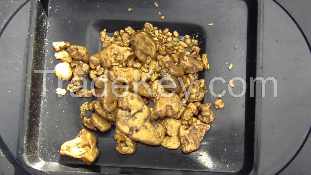 Gold Nuggets, Gold Bars, Gold Dust . 99.99%
